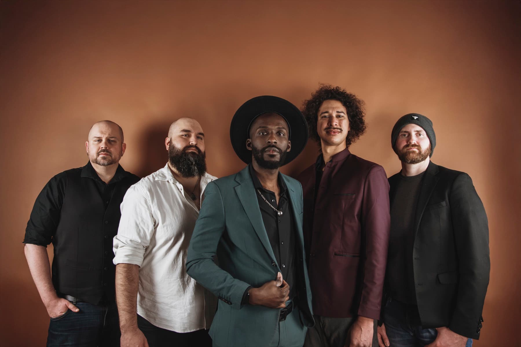 Almyr Jules and the band SWAY
